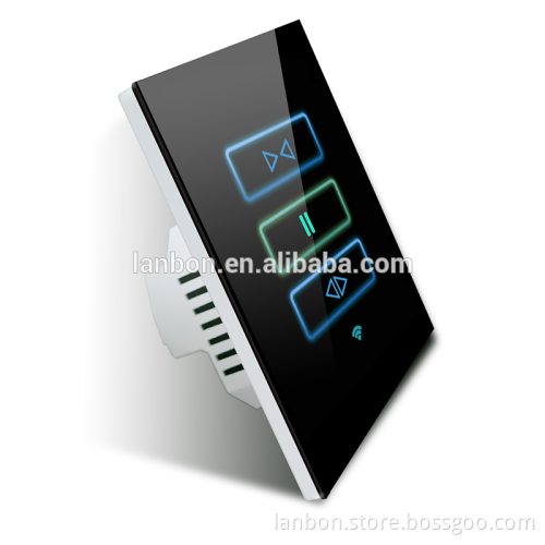 smart home system NEW arrival wifi controlled curtain switch with free APP